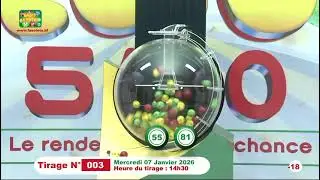 🎥 TIRAGE FASO LOTO 5/90 – « KOUNANDIA »📅 Résultats du tirage – Mercredi 07 janvier 2026