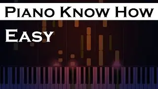 Mama - Jonas Blue - Easy Piano Tutorial