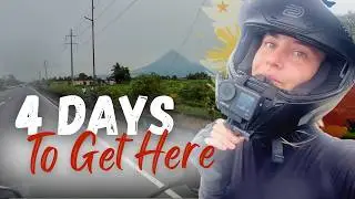 EP 81 - Riding Past an Active Volcano to Reach This Island 🇵🇭