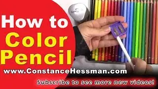 Faber Castell Polychromo How to Sharpen Color Pencils Correctly