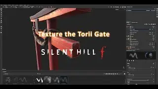 Silent Hill F - Game Development - Texture the Torii Gate #25