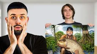 L-am SURPRINS pe @BogdanIBMFamilyOfficial  cu un DESEN URIAȘ