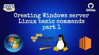 #4 ||AWS || Create windows server || linux  Commands part 1 || NB #aws