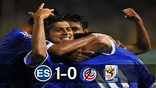 El Salvador [1] vs Costa Rica [0] FULL GAME -9.9.2009- WCQ2010
