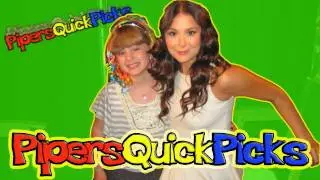 ALEXA VEGA EXCLUSIVE Interview with PIPER REESE at Spy Kids Press Event