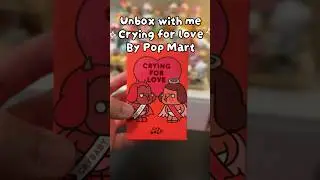 Let's open this super CUTE series from Cry Baby! #blindbox #unboxing #popmart #trendingshorts