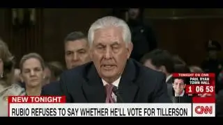 Key Republicans Undecided On Rex Tillerson, Including Marco Rubio