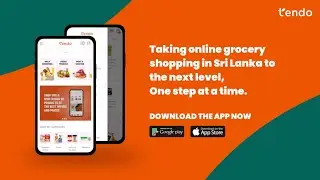 Tendo.lk - Convenient and Hassle-free Shopping | App Promo