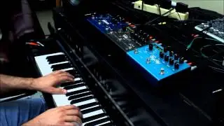 Yamaha CP-70 with Strymon Mobius, TimeLine and Big Sky Improv