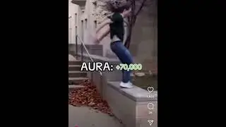 Negative Aura😔 #shorts #aura #funny #fail #memes
