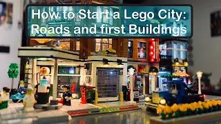 How to Start a Lego City | Roads and first buildings.