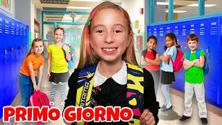 IL PRIMO GIORNO DI SCUOLA IN TERZA ELEMENTARE DI GIORGIA! *BACK TO SCHOOL*