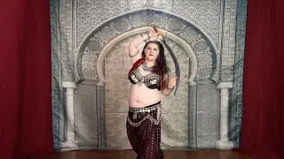 Bonnie Belle - Belly Dance with Sword to Serpentine by Mosavo