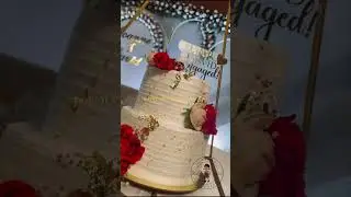 2 Tier Engagement Cake #coimbatore #shorts #cake