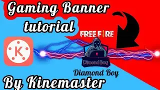 [Diamond boy]Gaming banner for YouTube easy and best banner  for gamer