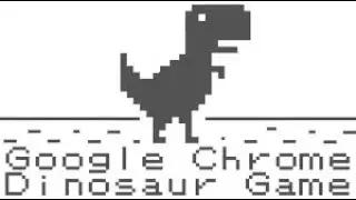Jurassic Chrome-Google Easter Egg