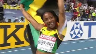 Fraser-Pryce claims 200m, Felix goes down - Universal Sports