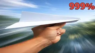 How to make a notebook paper aeroplane super flying 999% working