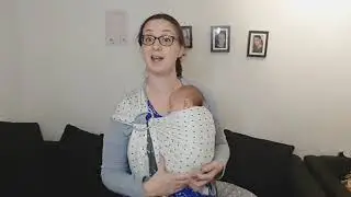 sling nouveau né, démarrage bébé à bras