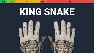 Driver Gloves King Snake - Skin Float And Wear Preview