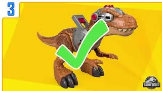 How to assemble the Imaginext Jurassic World Jurassic Rex | Instructional video