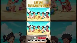 Find The Fuzzle Part-129 #fuzzle #shorts #quizgames #iqtest #findthedifference #didyouknow #memory