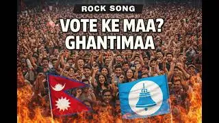 VOTE KE MAA ? Ghantimaa II New AI Nepali Song II Motivational ROCK Version II Nepal II