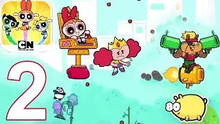 Powerpuff Girls: Monkey Mania — Видео-прохождение игры, часть 2 (iOS Android)