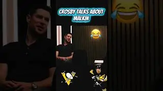 Sidney Crosby tells funny story about Malkin #sidneycrosby #hockey #funny #nhl #crosby