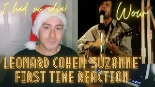 Leonard Cohen 'Suzanne' First Time Reaction. Wow Blown Away