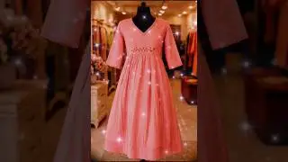 🥰PREMIUM MUL CHANDERI KURTI ❤️|  ELEGANT & SIMPLE PARTY WEAR KURTI |