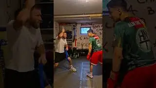 This father's project creates a?🤯👀 #boxing #boxingtraining #viral