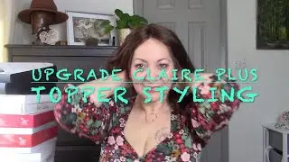 Lots of Chatting, Curling, Styling @uniwigsofficial Upgrade Claire Plus Topper |  The Rise of Hair Wearing