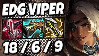 Samira vs Kaisa ADC [ EDG Viper ] Patch 12.18 Korea Challenger ✅