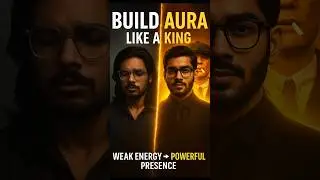 3 Ways to Build Aura Like a King 👑 | Weak Energy ➝ Powerful Presence
