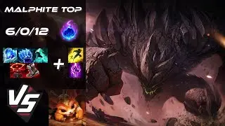 TOP Malphite vs Gnar - EU Challenger Patch 14.23