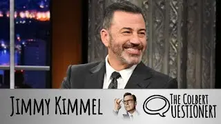 Jimmy Kimmel Takes The Colbert Questionert