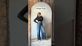 Must Have Jeans from Amazon 😍 | 10/10 Fit | Better than h&m and Zara‼️ #amazonfinds #casualwear