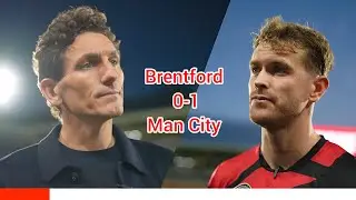 WE COULD'VE SCORED AGAINST MAN CITY! KEITH ANDREWS & NATHAN COLLINS ON BRENTFORD 0-1 MAN CITY