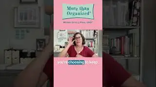 #Shorts BEST Paper Organization Tip - Keep the BEST version not Multiples -More than Organized