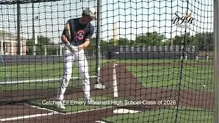 Catcher Eli Emery Marshall High School Class of 2026