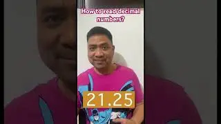 How to read decimal numbers? #mathematics #maths #decimals #numbers