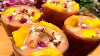 फ्रूट कस्टर्ड सेवई  नई रेसिपी  स्वादिष्ट के साथ हेल्दी भी है  |Fruit Custard Sevai Recipe