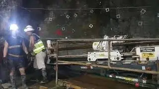 Underground mine drilling. A day in the life of an underground driller. Respect to all drillers.