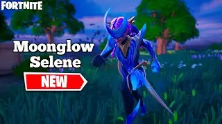 *NEW* MOONGLOW SELENE SKIN GAMEPLAY - FORTNITE BATTLE PASS - STAR OF THE SHOW SET
