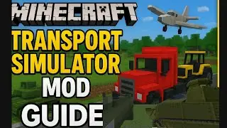Собрал свой танк в minecraft, Minecraft trans simulator mod
