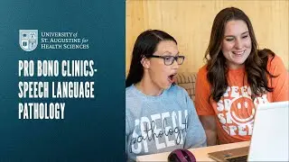 SLP Teletherapy Pro Bono Clinic - University of St. Augustine for Health Sciences