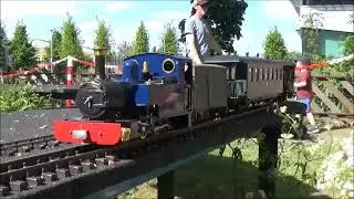 Garden Railway Running Session At The Abbey Pumping Station For Emergency Services Day 2025