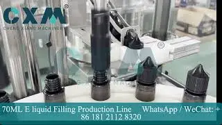 70ML E Liquid Filling Machine | Grow Your Vape Business with Automatic Production Line