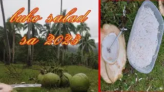 Pag kuha ng gagawin buko salad. #rjefpoytv #buhayprobinsya
